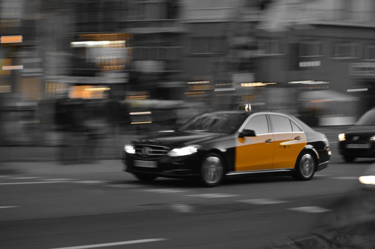 Taxi in Barcelona